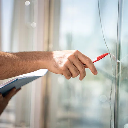 broken glass repair in West Pensacola, FL